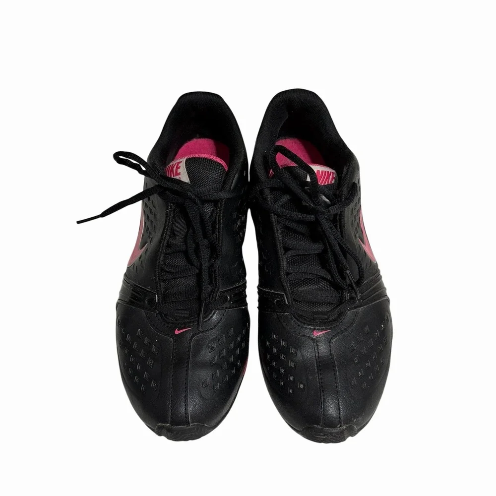Nike Reax Rockstar Black Pink Women's Athletic Walking Shoes Sneakers Size 7.5